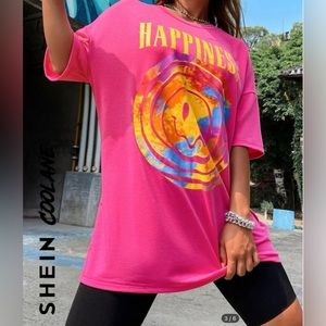 Oversized t-shirt for over swimsuits or just a comfy shirt